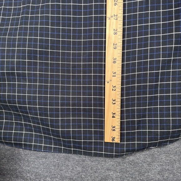 Ralph Lauren Classic Fit Shirt Mens 2XLT Blue Black Check Pony Button Down - Picture 8 of 8